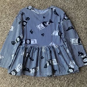 Zara Long Sleeve Cotton Blouse